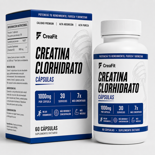 CreaFit® — Más fuerza y energía, sin hincharte