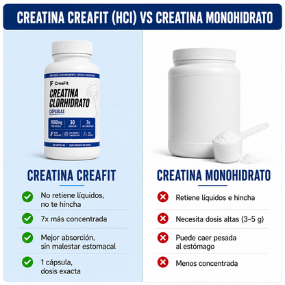 CreaFit® — Más fuerza y energía, sin hincharte