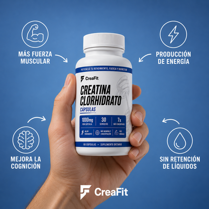 CreaFit® — Más fuerza y energía, sin hincharte
